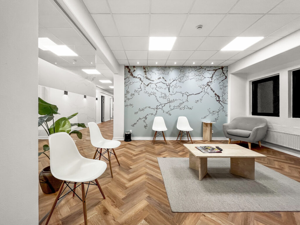 Renovering med det ekstra klinikrum