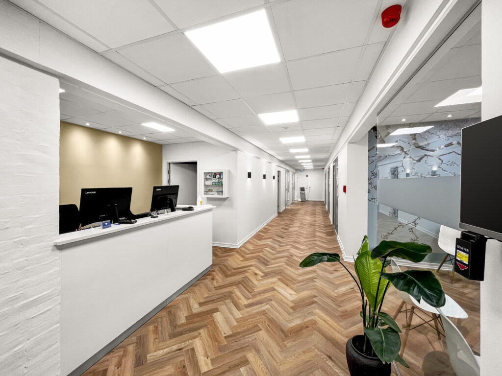 Renovering med det ekstra klinikrum