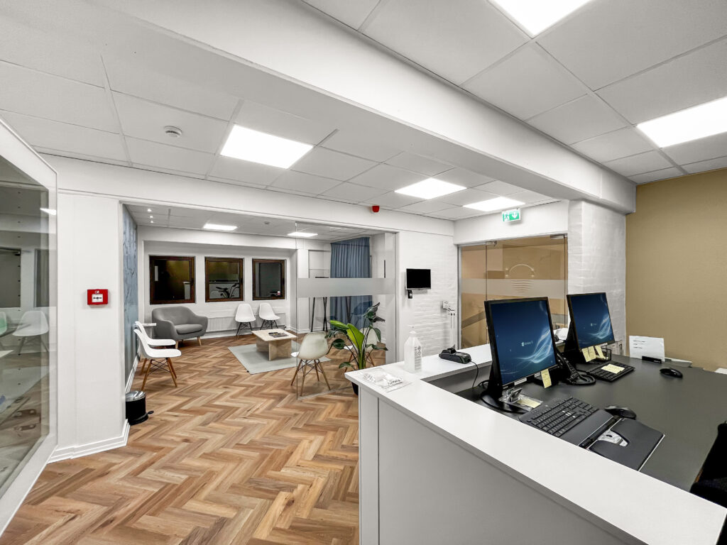Renovering med det ekstra klinikrum